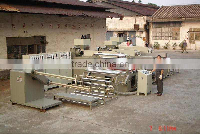 7 layer air bubble film making machine