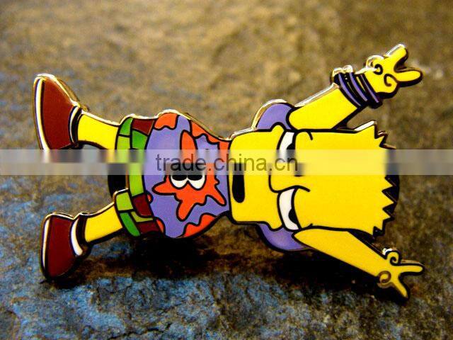 High quality custom cartoon metal lapel pin