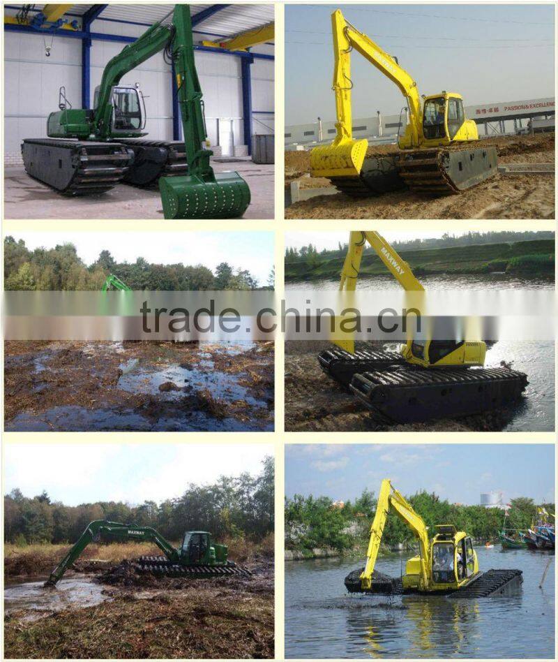 2015 New Product ! MAX80PU Amphibia Pontoon Undercarriage , Suitable to 6 to 10Ton Class Excavators