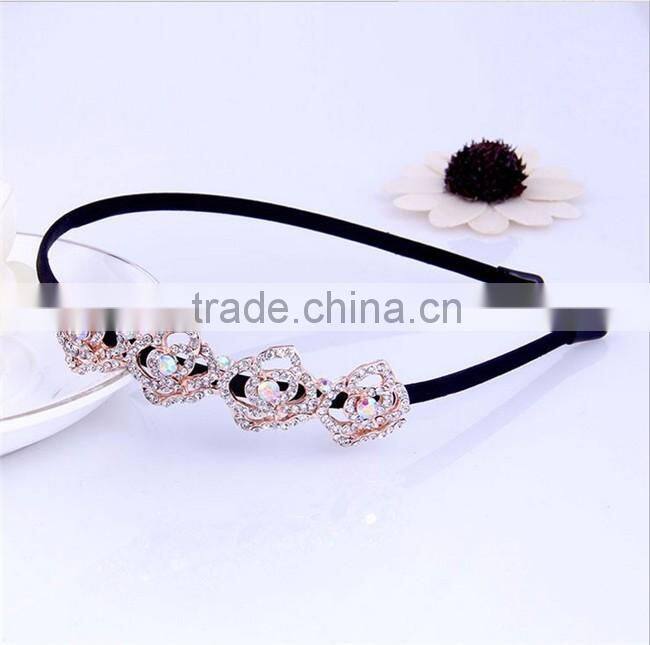 Fashion Korean Pearl Headband, Rhinestone Headband For Ladies