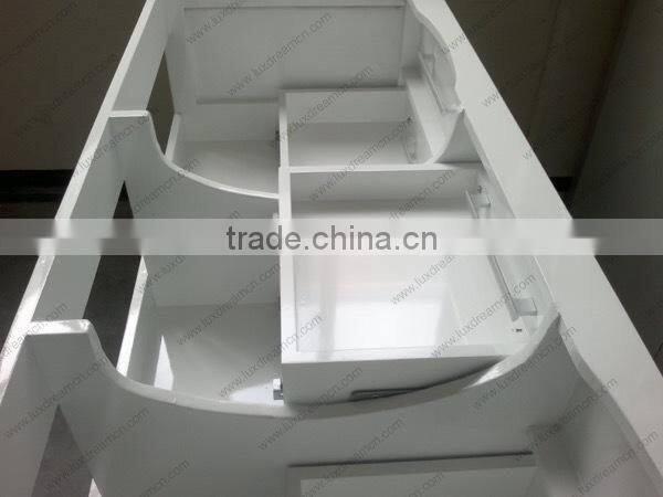 gloss espresso hotel bathroom vanity with double sinks