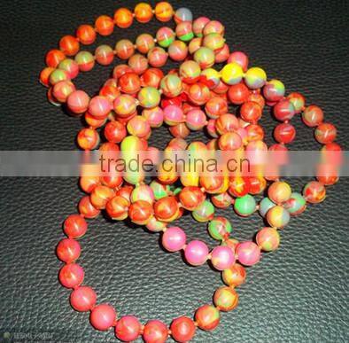 fashion transparent silicone rubber bead bracelet 2015