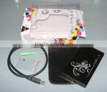 2.5' usb3.0 External Aluminum hdd enclosure/caddy for sata