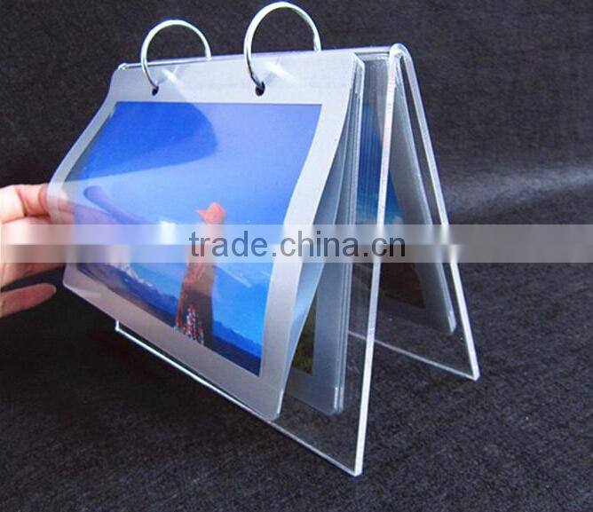fashion and hot sell acrylic calendar