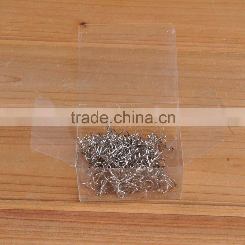 100pcs 8# Fishing Hook High Carbon Steel Treble Hooks Fishing Tackle