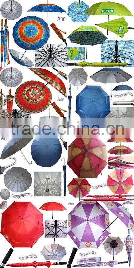 UV protection advertising big golf umbrella