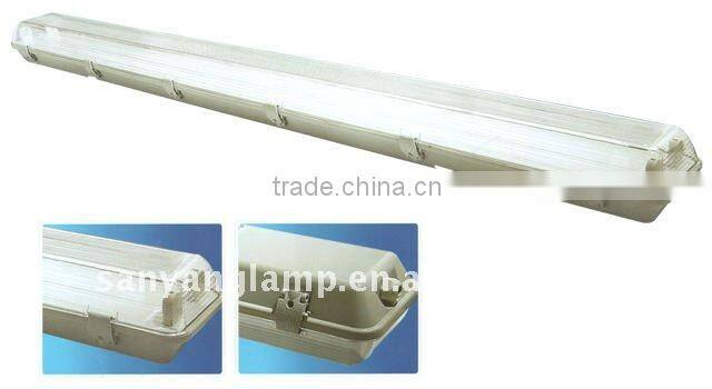 waterproof lamp fixture for T8 fluorescent tube or LED tube