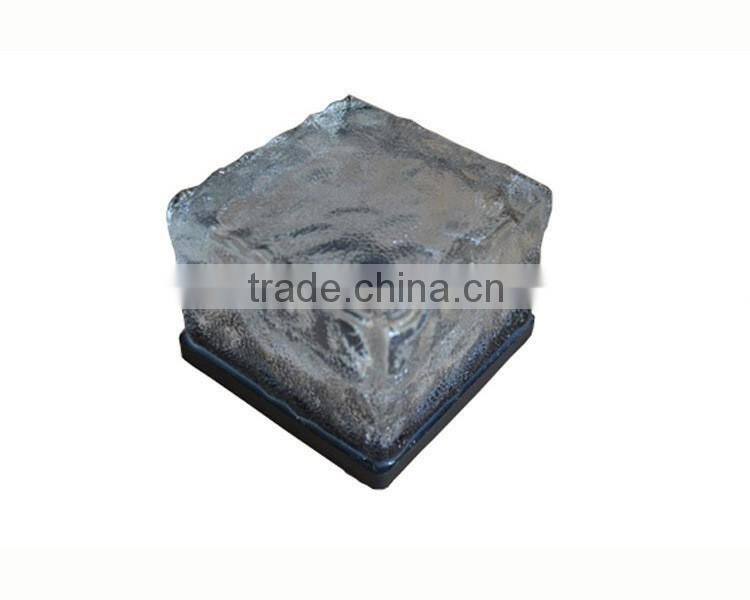 energy saving yellow integrated greenway solar ice brick light