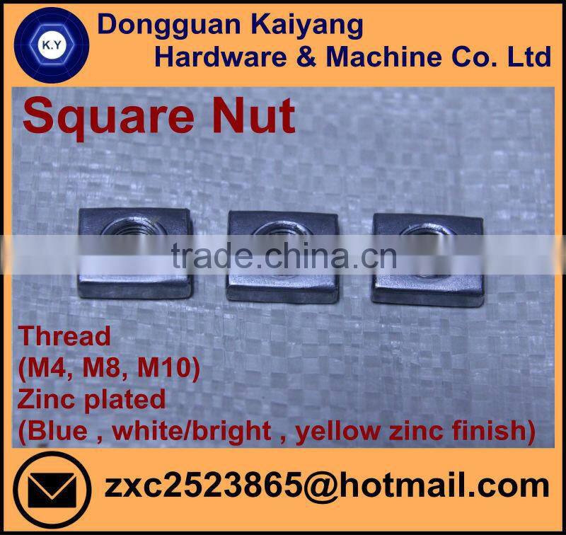 Round Head Barrel Nut (Furniture Nuts and Bolts) with Bright(White)/ Black / Blue/ Yellow ZincPlated; M6, M8.