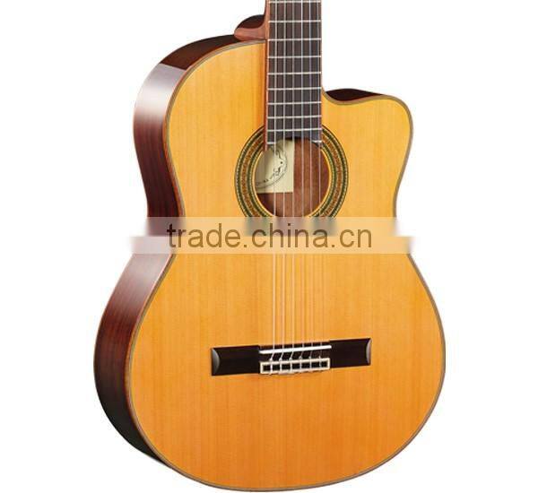 Bone saddle mahogany neck hot selling best quality hand craft classic guitar