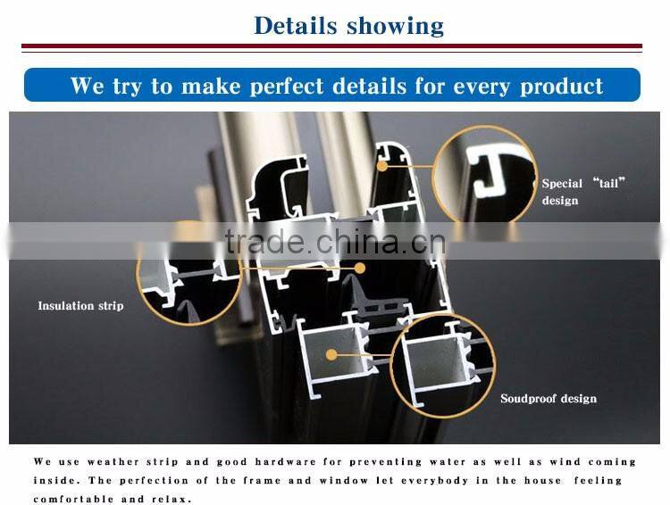 great quality meeting room aluminum round door with fixed glass panel