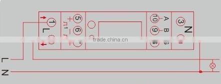 EM115-Mod bi-directional energy meter, smart energy meter, RS485, 5(45)A