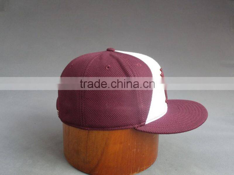 Custom Diamond polyster fabric snapback cap with 3D embroidery logo