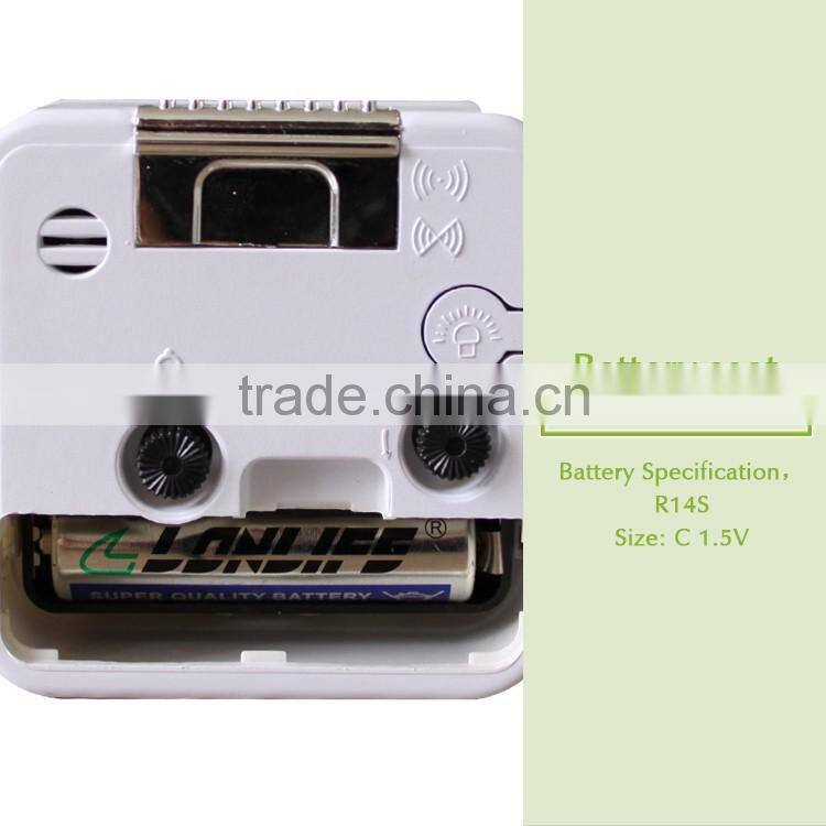 BB06702 travel alarm clock with light/selling well all over the world