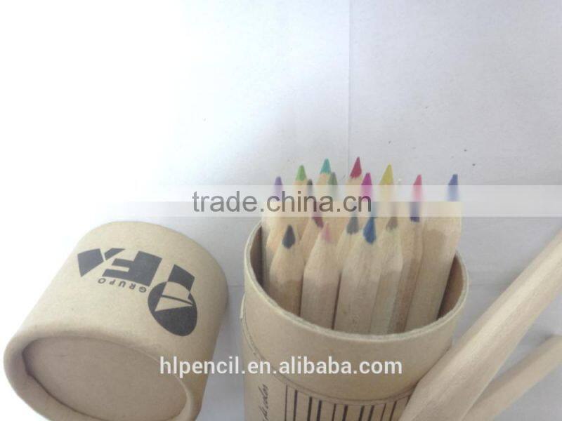 3.5 inch mini color pencil set for promotion item