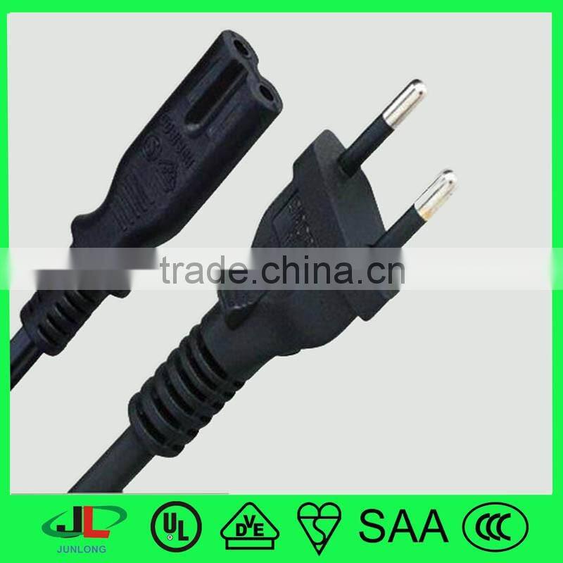 Electrical cable wire south africa, washer dryer appliance SABS white figure 8 Power Cord