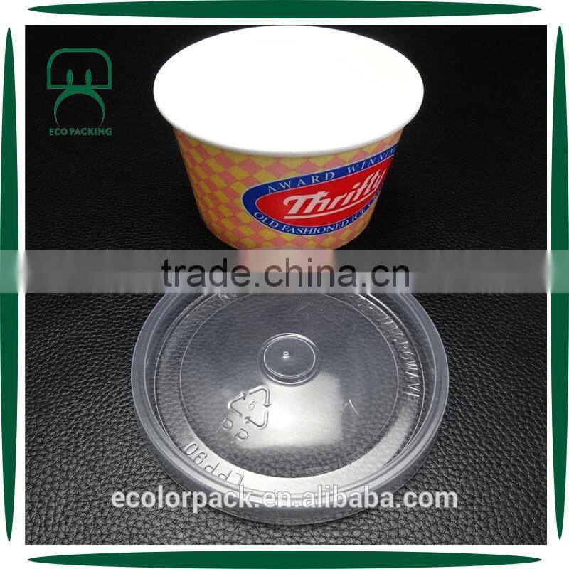 12 oz Paper Disposable Hot Soup Bowls with Plastic lid