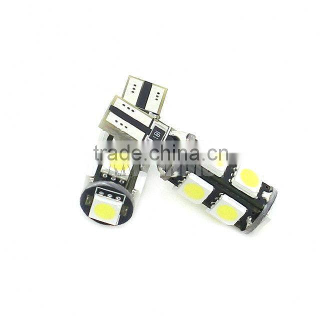 T10 9 led 5050 smd Canbus Error Free AUTO Clearance Lights W5W 194 CAR door LIGHT reading lamps dome bulbs Wedge Interior Side