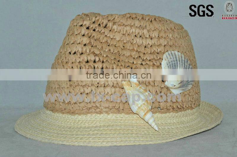 Men's paper straw hat panama straw hat