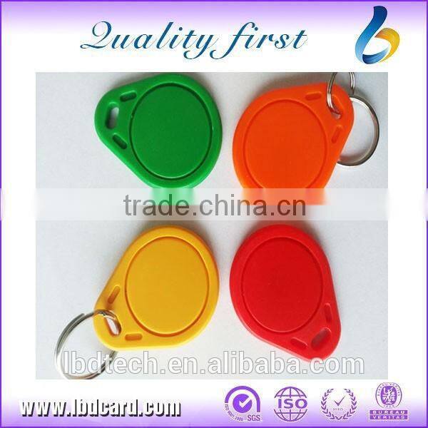 Factory Colorful ABS Material T5577 RFID Key Tags