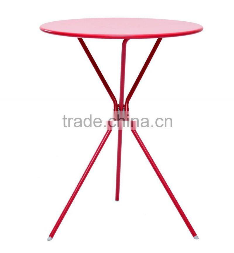 cheap steel camping round folding table