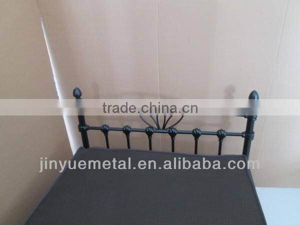 modern fashion queen size iron bed