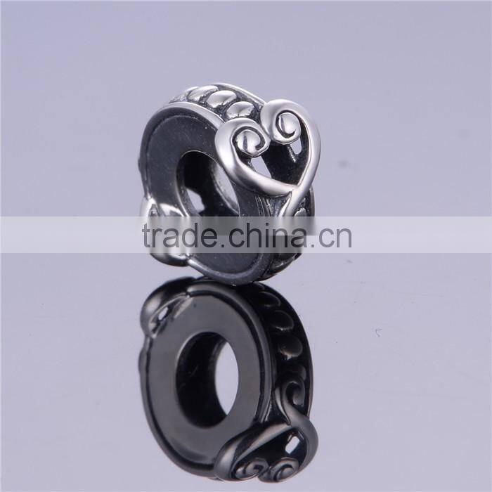 Affection Bead High Quality 925 Silver Charm New Fashion bead Vintage Pendant Fit European Brand style Bracelet Silver bead T035