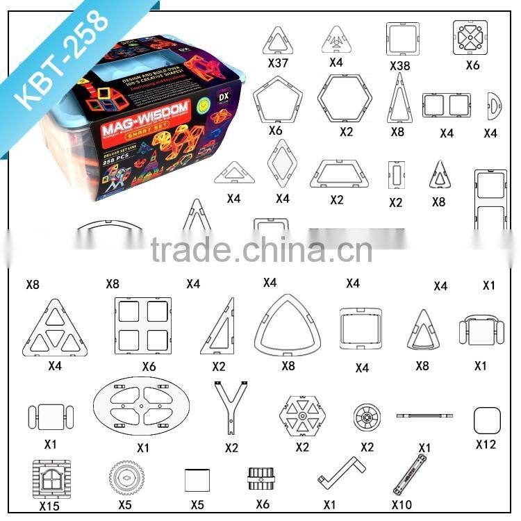 magic magnetic construction blocks for kids