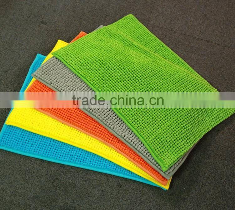 machine washable microfiber bath mat