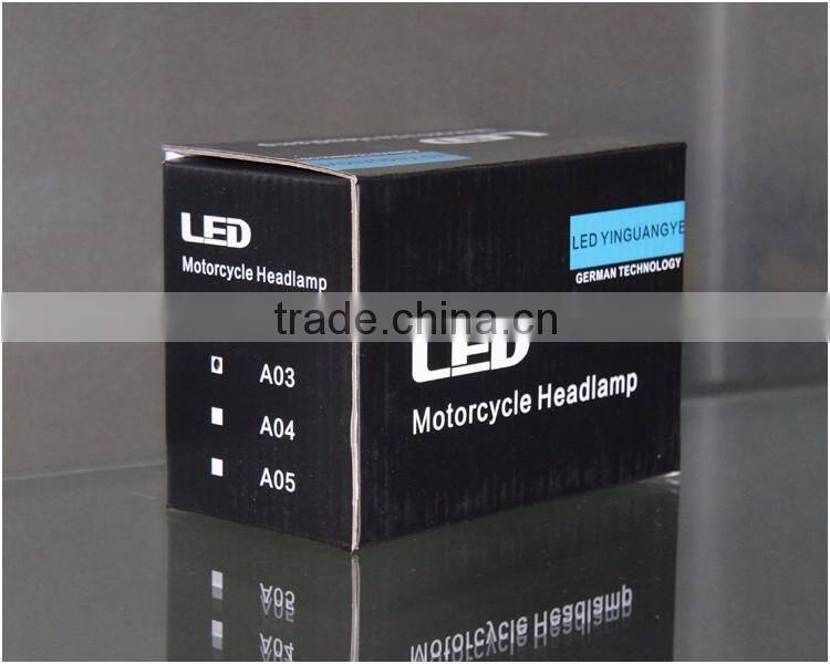 2016 top seller 3pcs*6W High power LED light for motorcycle Motorcycle COB LED headlamp with 1 year warranty