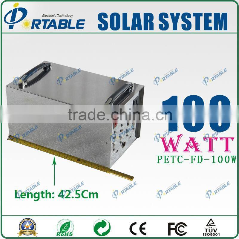 100W High Quality Solar Power System