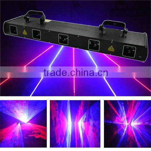 Five head DMX party disco light