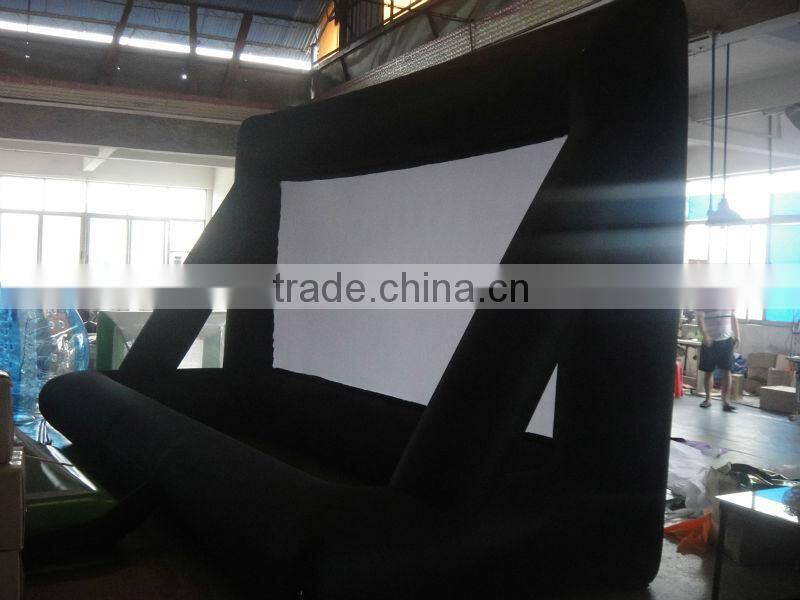 Hola good view inflatables screen for sale