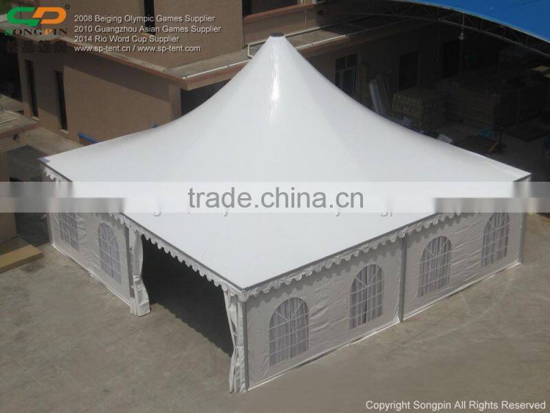10x10m Big aluminum pagoda tent fireproof tent cheap wedding marquee tent for sale