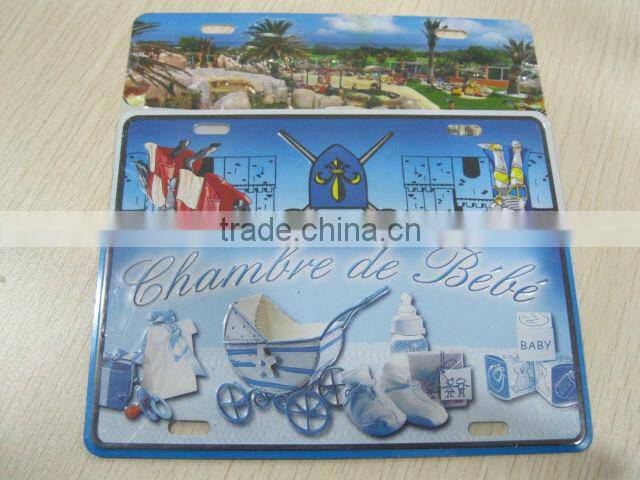 custom shaped postcards tinplate postcard souvenir tin postcard