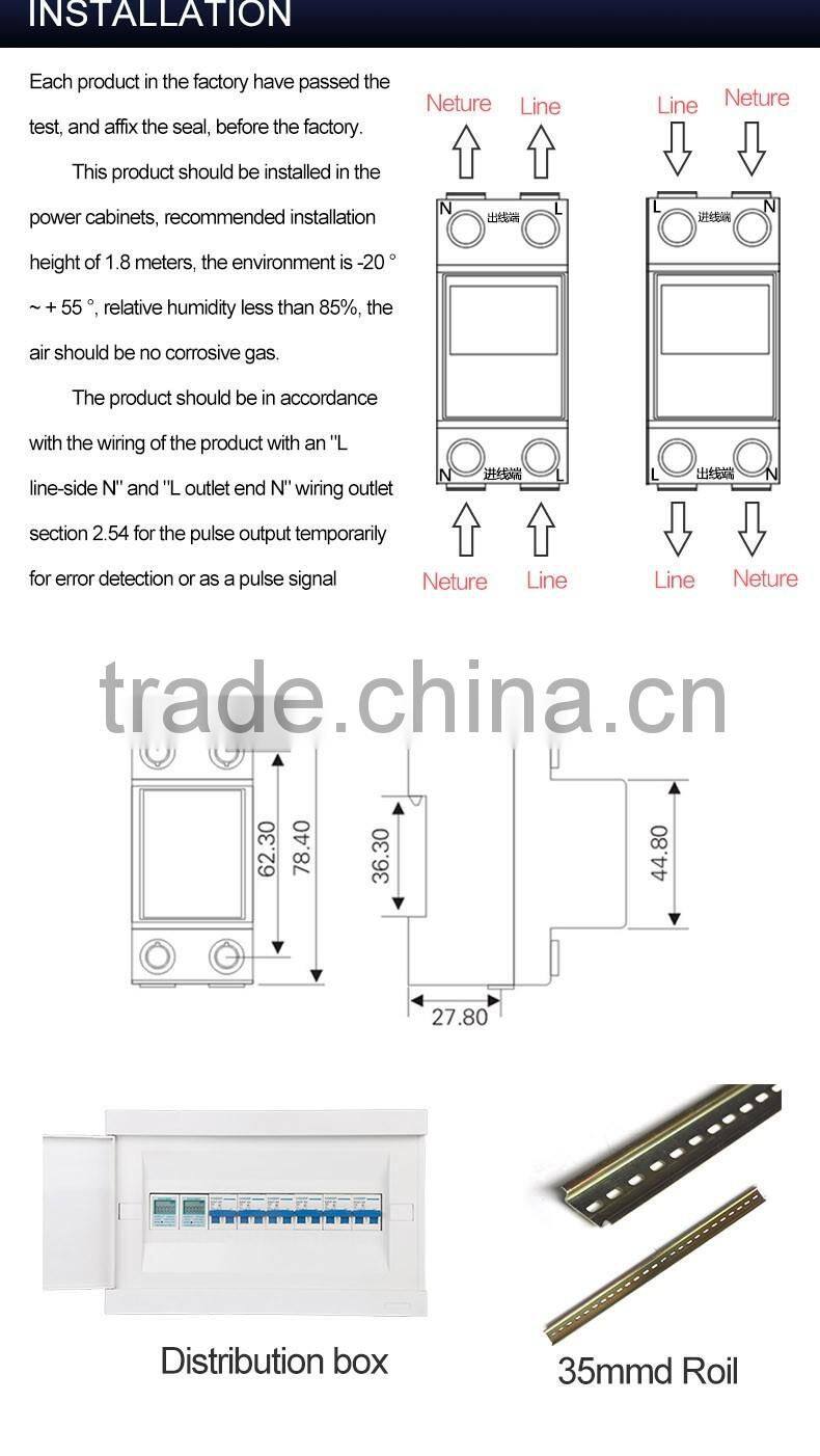 home wireless energy monitor / LCD digital energy meter calculate the cost of energy real-time voltage of the power
