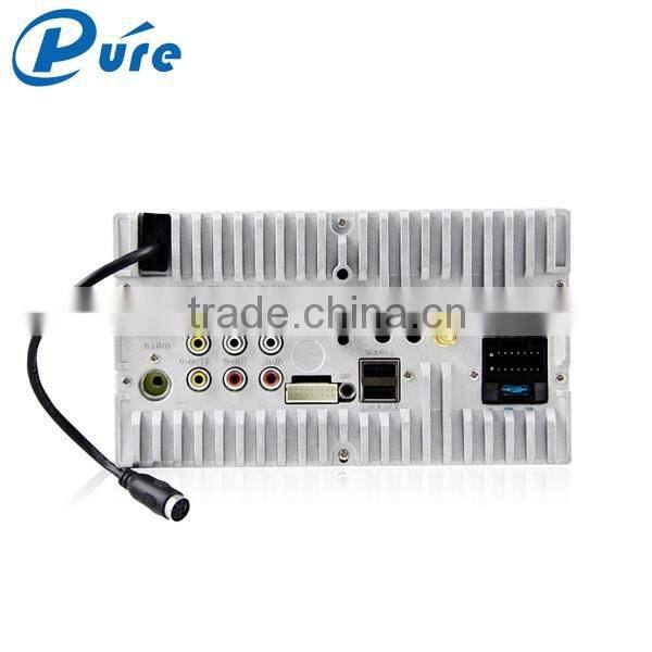 MTK3360 WinCE6.0 OS 256M RAM 2 Din 7 Inch Car DVD Player with Bluetooth 3G GPS TV AUXIN Radio