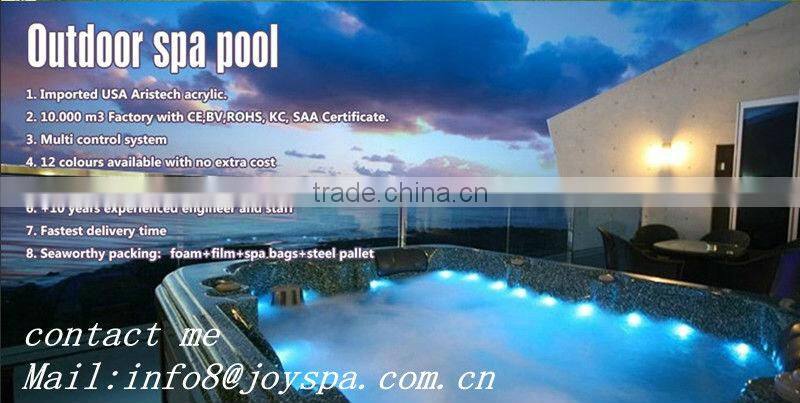 CE high quality independent combo sex video swim spa