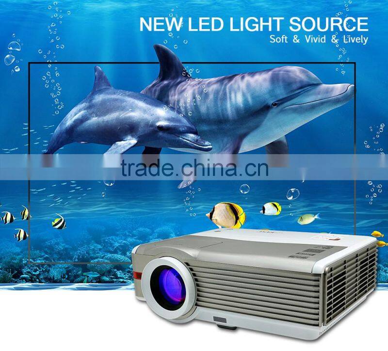New Multimedia LED Projector Home Cinema AV VGA USB HDMI HD 1080P projector