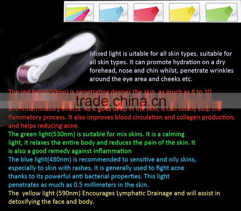 Derma Rolling System 540 micro needle roller scar removal pen skin therapy with CE