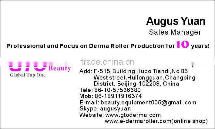 A big sales activity for Closing Christmas /Stainless steel derma roller with 540 pin derma roller