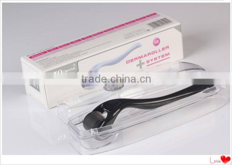 BLACK 540PINS MICRONEEDLING DERMAROLLER