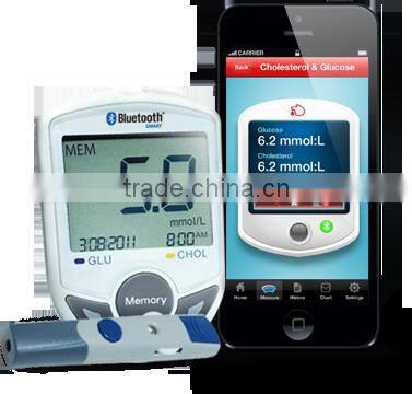 High Quality Glucometer, Bluetooth Glucometer, High Quality Glucometer, Blood Glucose Cholesterol Monitor, SIFGLUCO-3.1