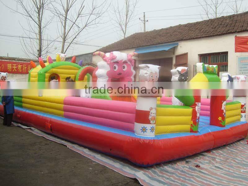Hot selling PVC amusement inflatable castle for children
