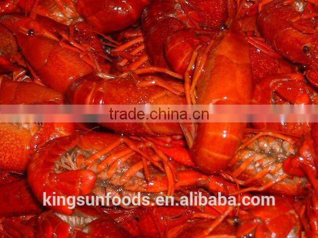 Frozen crawfish fish seafood