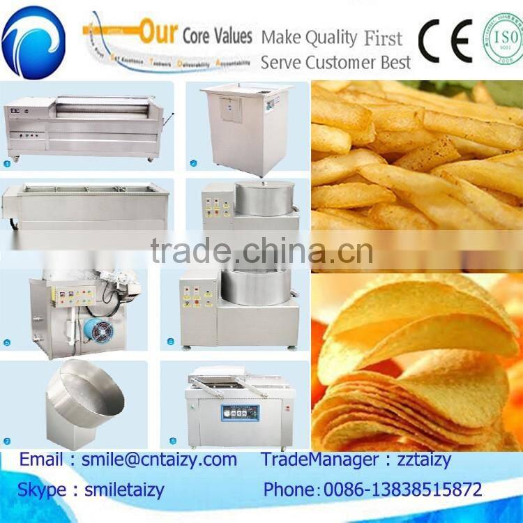 potato chips making machine/small scale potato chips production line