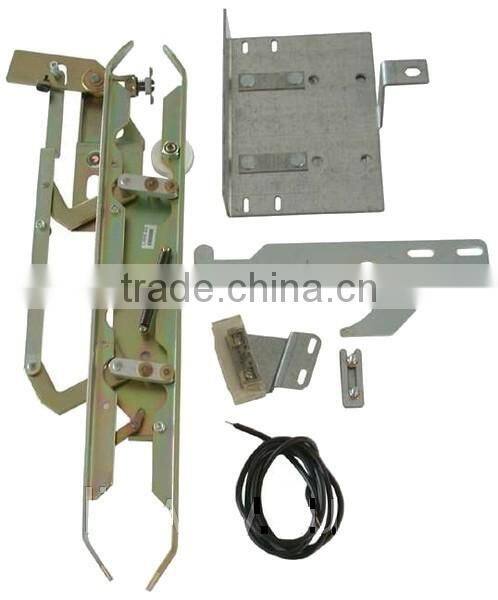 Elevator component door hook and key