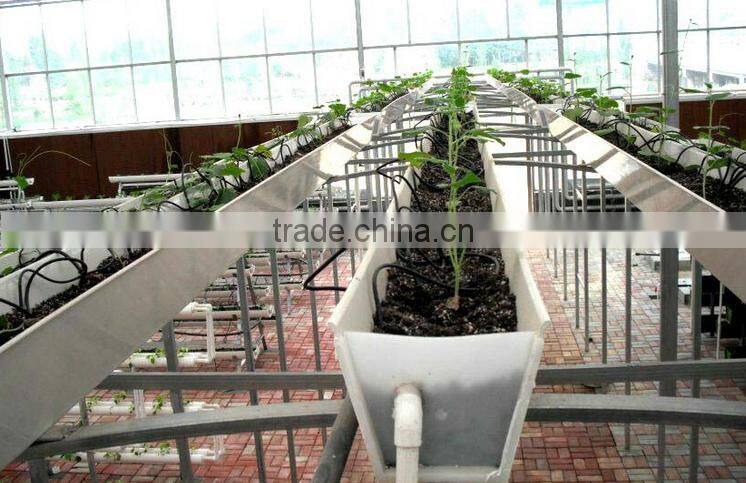 pvc hydroponic gutter