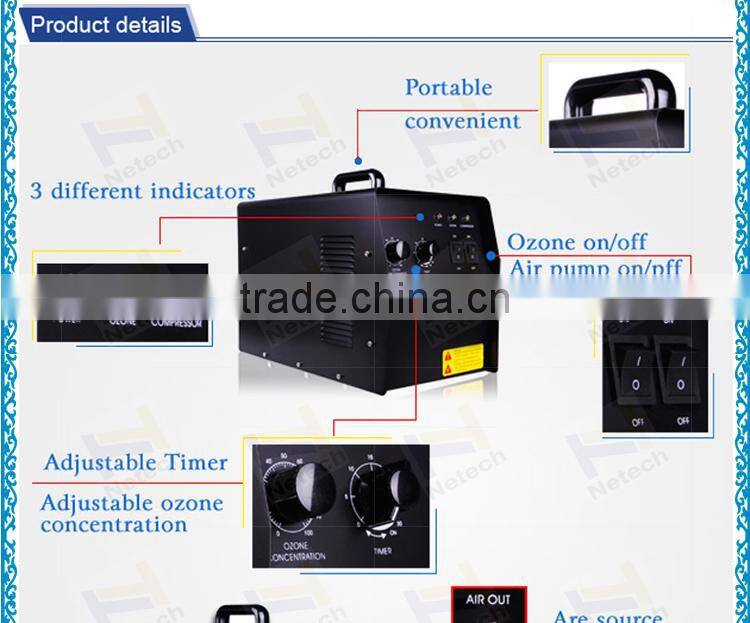 2G - 6G Portable Ozone Tap Equipment Used Ceramic/ high working rate