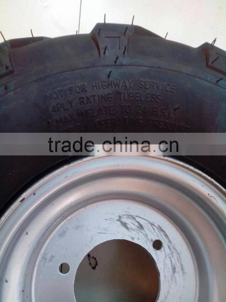 7 inch rubber wheel & lawn Cart wheel 16x800-7